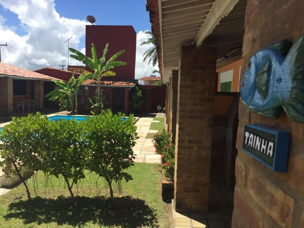 Casa Villa Bico Verde - 20 Adultos - 10 Suites - 100 Metros Do Mar ปอร์โต จิ กาลินญาส ภายนอก รูปภาพ