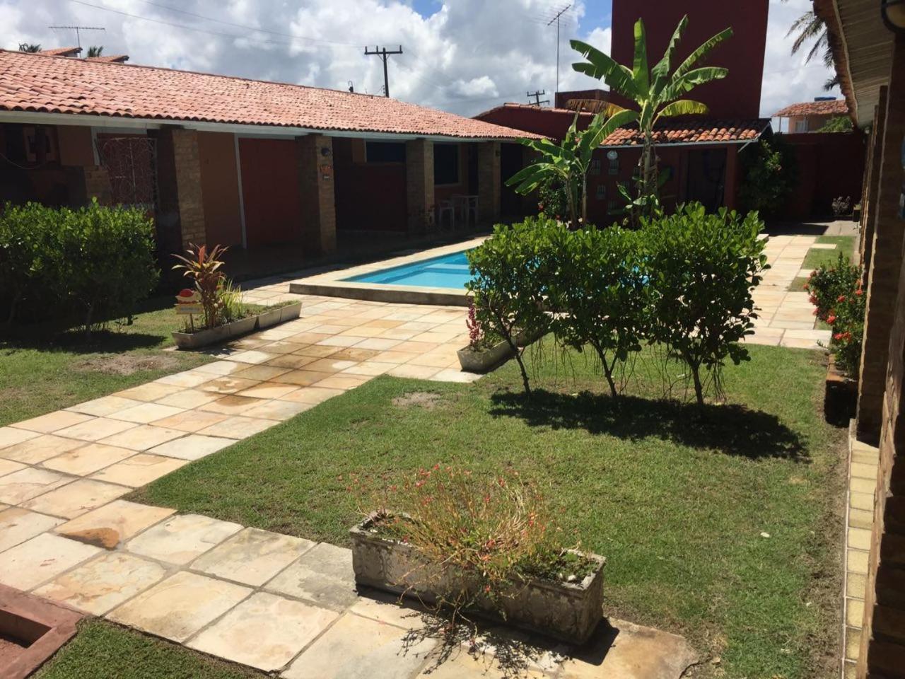 Casa Villa Bico Verde - 20 Adultos - 10 Suites - 100 Metros Do Mar ปอร์โต จิ กาลินญาส ภายนอก รูปภาพ
